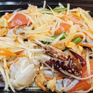 a close up of a plate of food