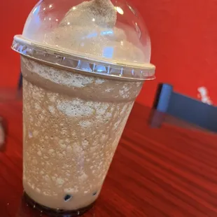 Thai Coffee (frozen) Boba