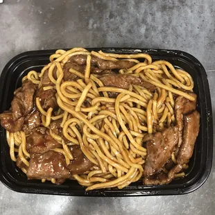 Beef Low Mein No Vegetable