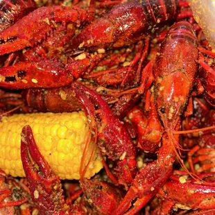 Crawfish Boil in House Special Sauce