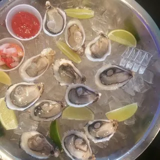 Raw Oyster with Homemade Salsa Specialty