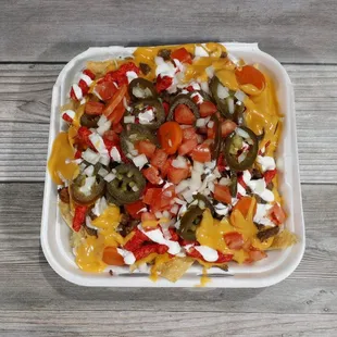 Hot chettos nachos