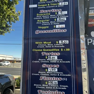 I mean why do you always have to scratch out your stuff on your menu you're over priced already.