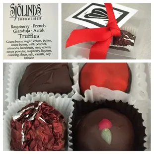Super delicious chocolate truffles given by my SO on Valentine's Day!