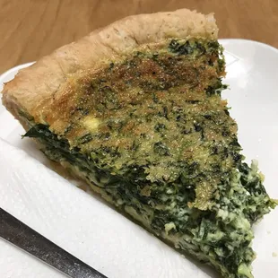 Spinach &amp; Feta Quiche
