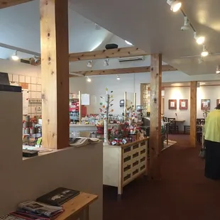 The view from the entrance.