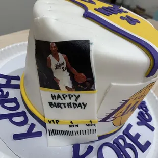 Kobe Bryant game ticket