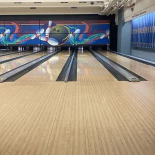 bowling alley