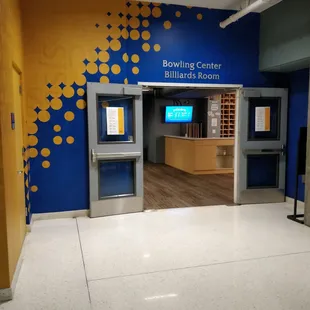 Bottom floor of the Student Union. Here's the entrance.