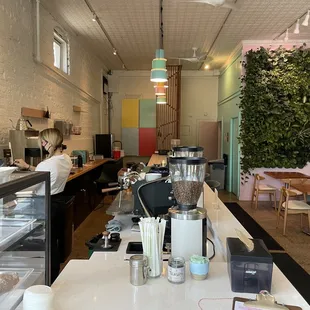 a view of a coffee shop