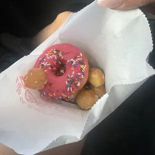 dough desserts, donuts, food