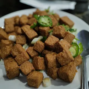Fried tofu