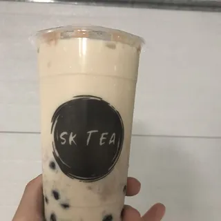 Honey Green Milk Tea