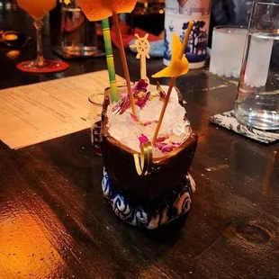 Scourge of Malice. Specialty Tiki Thursday cocktail.