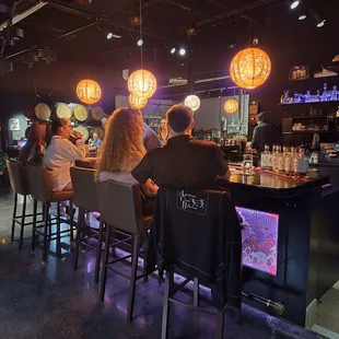 The bar