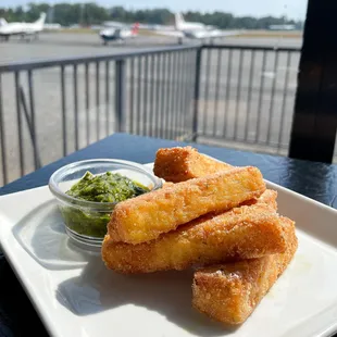 Polenta Fries with Chimichurri