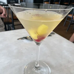 Sparkling Pear Martini