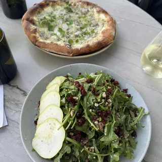 Arugula and Seasonal Fruit Salad