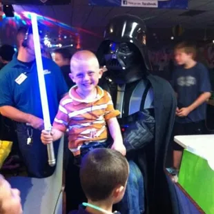Have YOUR next Birthday Party with Darth Vader