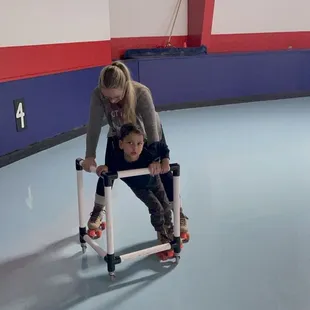 You can see the nasty broom right above my head (eww)