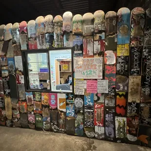 You're greeted here to sign in and pay. Vending machine around the corner.