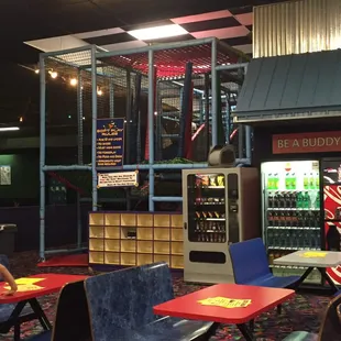 Large 2 story playground for the little ones!