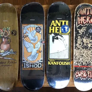 Real and Anti Hero decks