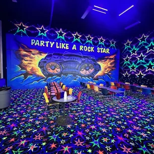 Birthday party area!