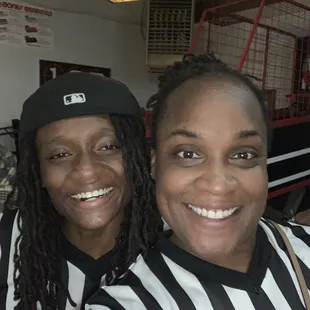 We decided to be referees. Lol