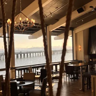 Ending beautiful day with dining by beautiful bay views #@baywithbae
