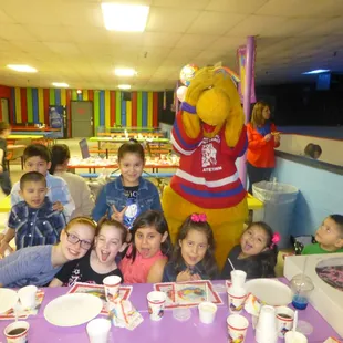 Our Birthday Parties are Awesome!!  We provide everything except the cake.  Check  http://www.skatetownenid.com/birthday-parties
