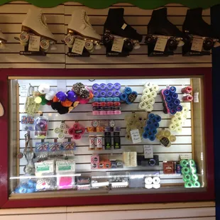 Skates and supplies available