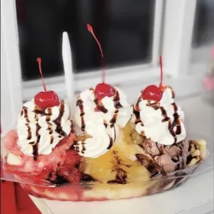 Old Fashioned Banana Split