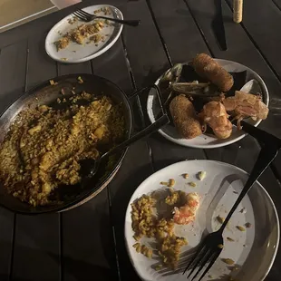 chicken wings and fried chicken, food