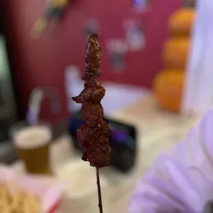Beef Skewer - on the house!