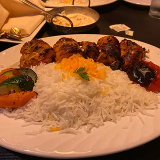 Joojeh Kabob Entree