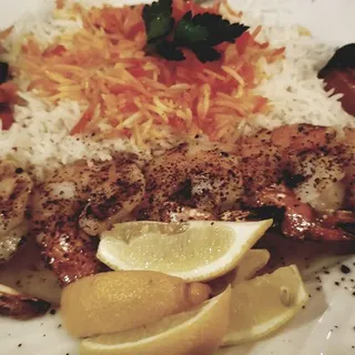 Tiger Prawn Kabob Entree