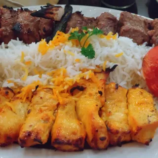 Chicken & Shish Combination Entree
