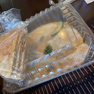 Delicious creamy hummus. I couldn't finish everything it's definitely a shareable.