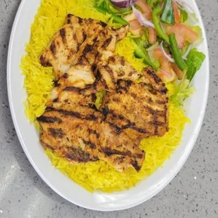 Chicken Kabob Plate