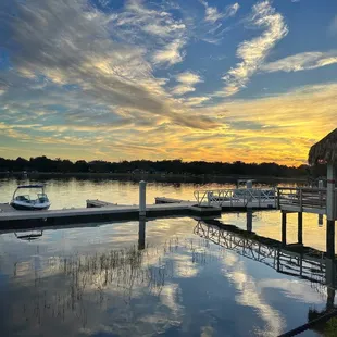 Overlooking the lake