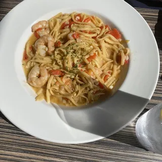 Shrimp Garlic Pasta
