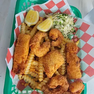 Combination Catfish and Shrimp