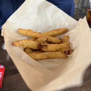 Fried pickles