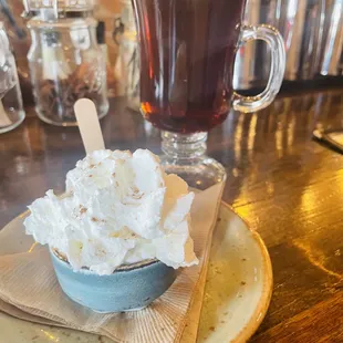 Homemade whip cream