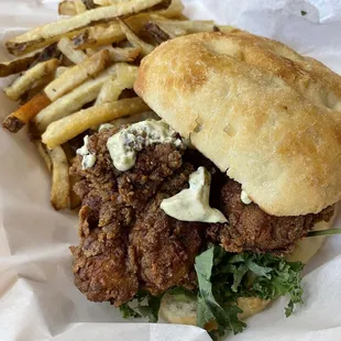 Fried Chicken Sammy