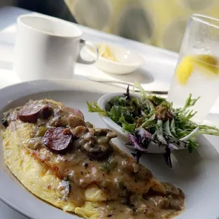 Craw-daddy omelet