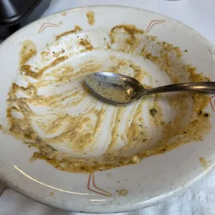 What use to be shrimp and grits.