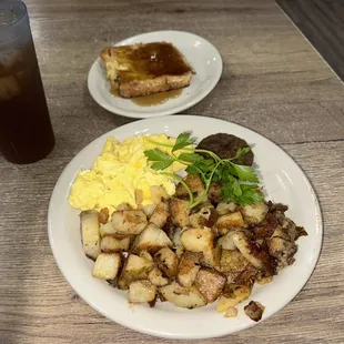 The Skillet and Grill 1/2 Combo