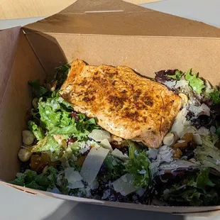 Blackened Salmon Salad